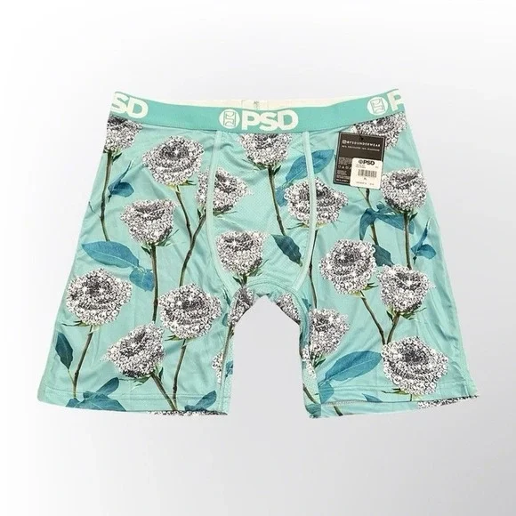 2-Pack PSD Boxer Briefs Bundle | Kiyan Anthony "Jungle" & Iced Roses | Men's XL - Picture 2 of 10